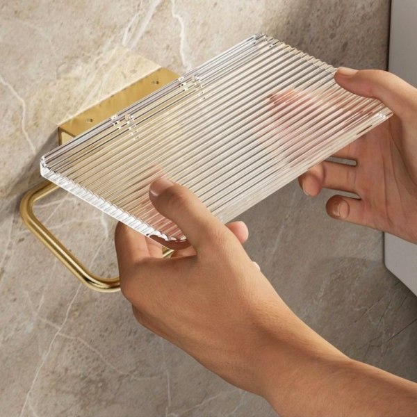 WC-paperiteline WC-paperirullan pidike SILVER silver