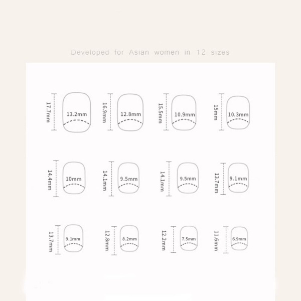 False Nails Fake Nails W1374 W1374 W1374