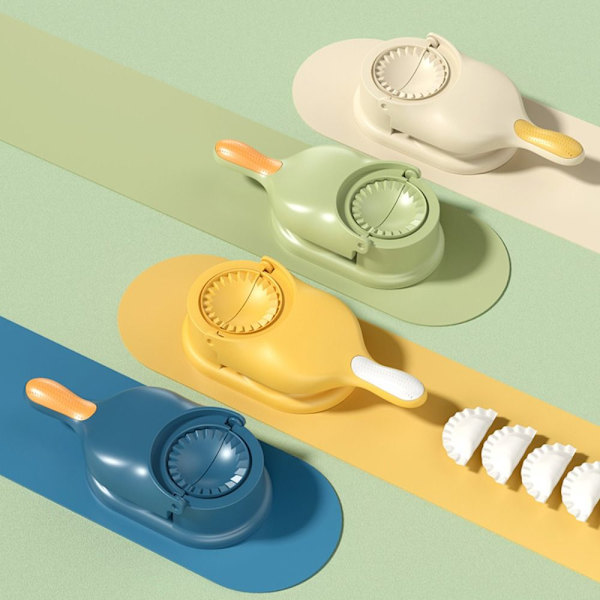 Dumpling Mold Pressing Dumpling Skin Tool GUL Yellow