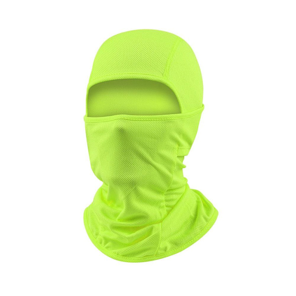 Full Face Cap Sykling Balaclava FLUORESCENT GRØNN fluorescent green