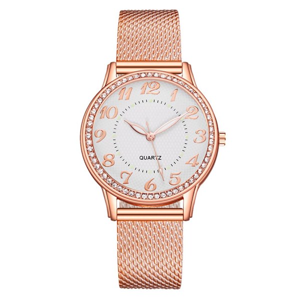Naisten watch Quartz-rannekello ROSE GOLD Rose Gold
