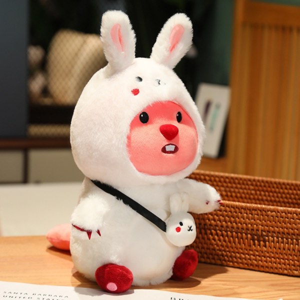 Little Beaver Doll Loopy Doll PINK 30cm Pink 30CM