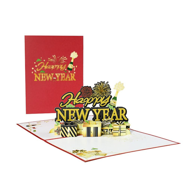 3D-joulukortti Pop UP Card I I I
