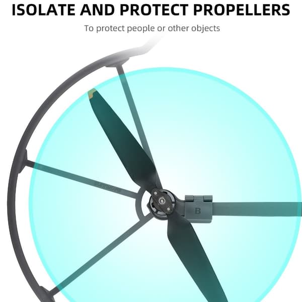 Propeller Guard Cover Drone -tarvikkeet Grey