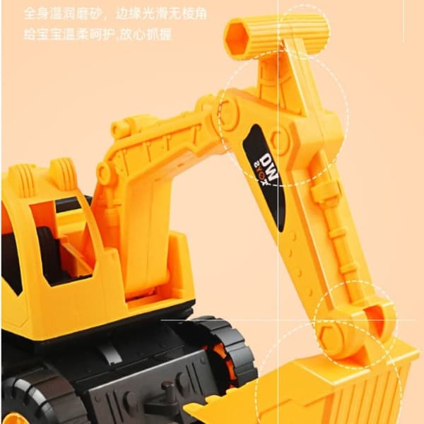 Engineering Gravemaskine Legetøj Bulldozer Legetøj LARGEFORKLIFT GAFFELLIFT largeforklift