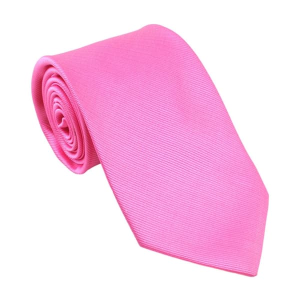8 cm Herre Slips Cravat SORT Black