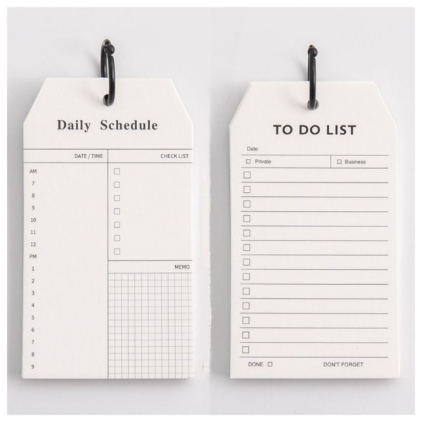 Att göra-lista Anteckningar Memo Note Daglig uppgiftsplanerare