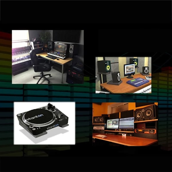 Studio Monitor Isolasjonsputer Høyttalerisolasjonsputer 30X20X4.5CM 30x20x4.5cm