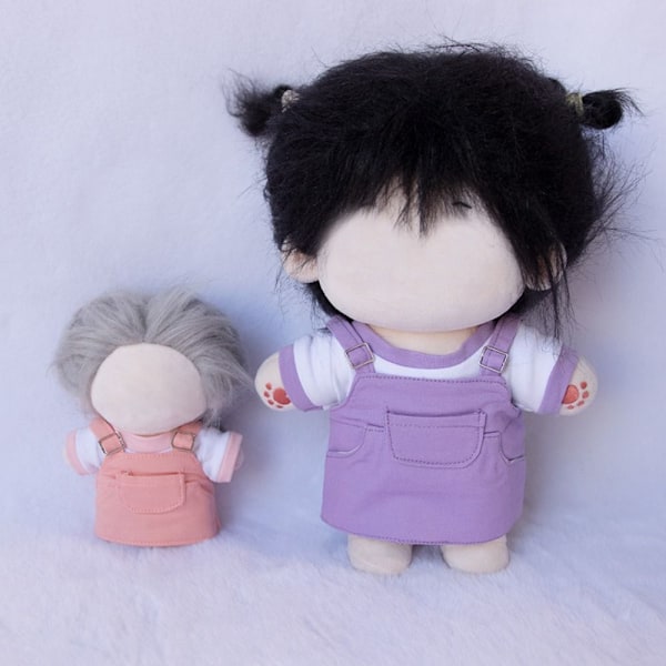 Doll Clothes Denim Hame Set MUSTA black