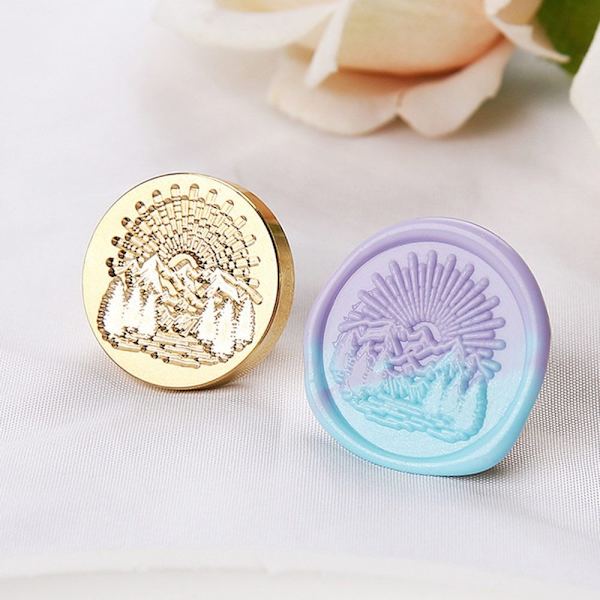 Seal Kobberhode Voks Seal Stamp 10 10 10