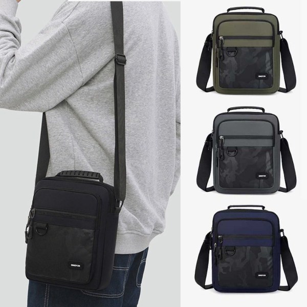 Messenger Bag Travel Crossbody Bags SVART black