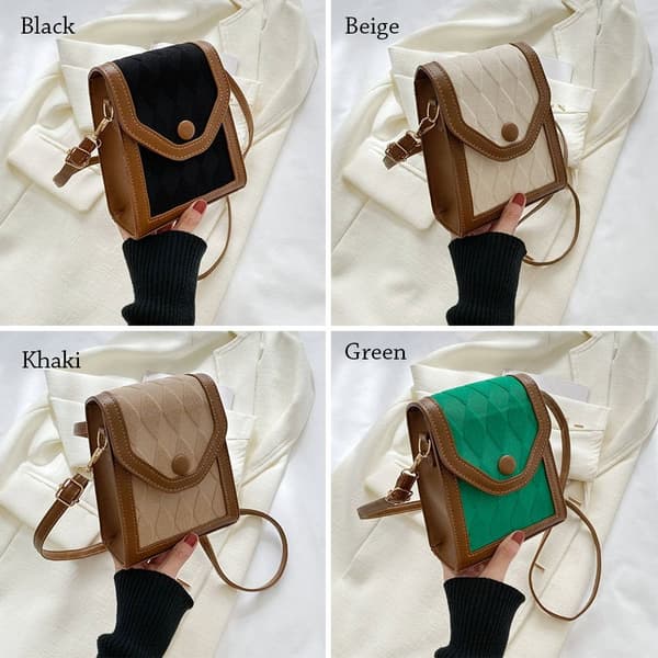 Messenger Skuldertaske Crossbody Tasker SORT black