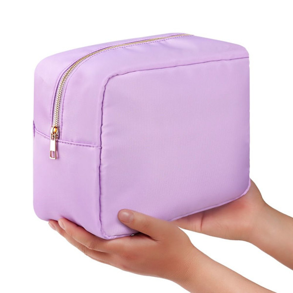 Preppy Makeup Bags Stuff Pouch LILA purple