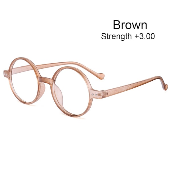 Lesebriller Persbyopi Briller BRUN STYRKE +3,00 brown Strength +3.00-Strength +3.00