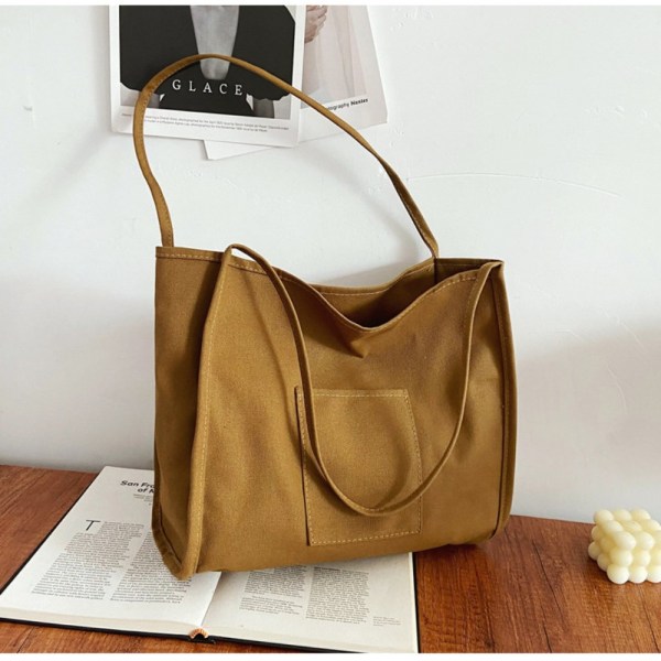 Shopper Bag Canvas Bag BRUN brown