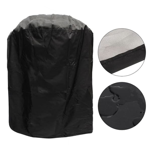 Haveterrasse Grillovertræk Udendørs Rund BBQ Grillovertræk 58X77CM 58x77cm