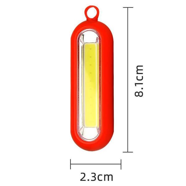 Mini-avaimenperä taskulamppu avaimenperä taskulamppu PUNAINEN Red