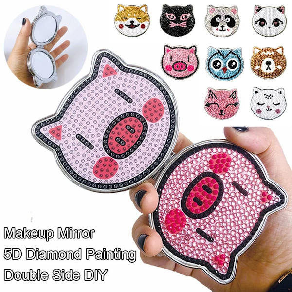 Sminkespeil Diamantmaling PIGGY PIGGY Piggy