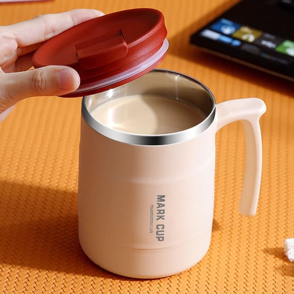 500ml Kaffekopp Vannflaske GRÅ Grey