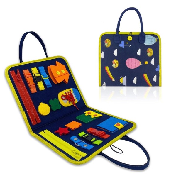 Montessoris Brain -pulmapeli Sensory Board Taitetut kiireiset taulut