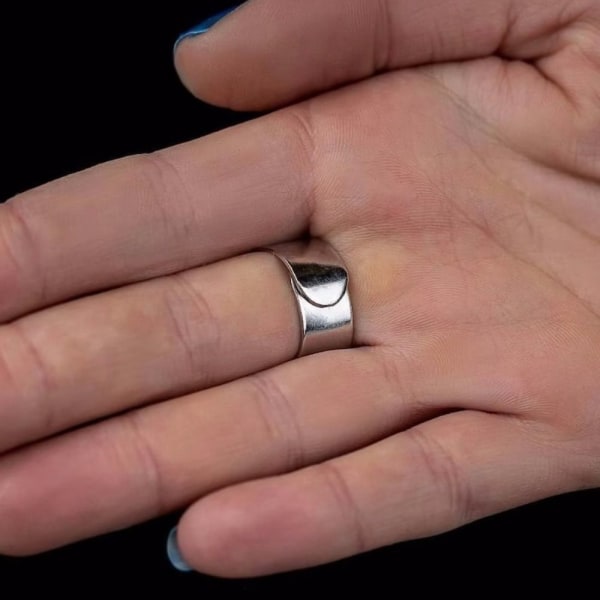 Overdrive Rhinestone Åbne Ringe Krystal Finger Ring STYLE Style 3-Silver
