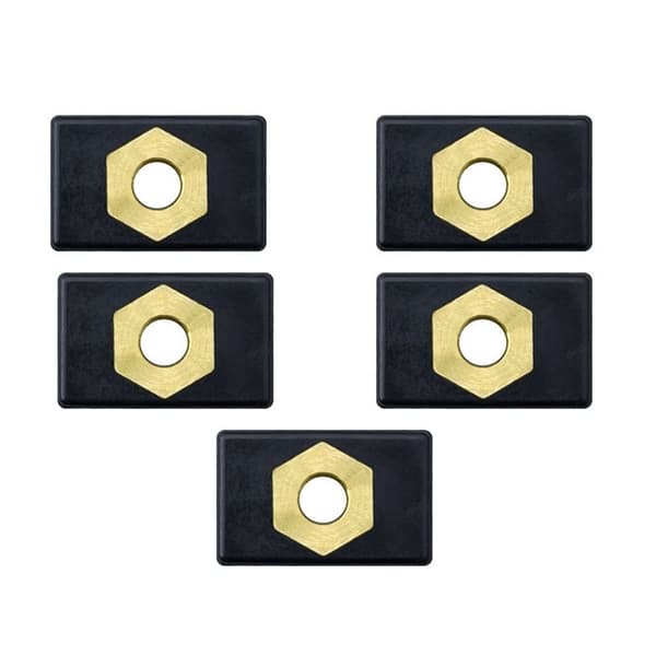 5 kpl telakiskon ruuvikiinnitysmutteri M6 mutteri 5pcs