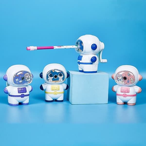 Astronaut kynän teroitin automaattisesti harmaa Grey