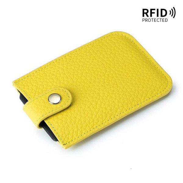 2kpl Ulosvedettävä kortti Lompakko ID-korttipidike KELTAINEN 2KPL 2KPL yellow 2pcs-2pcs