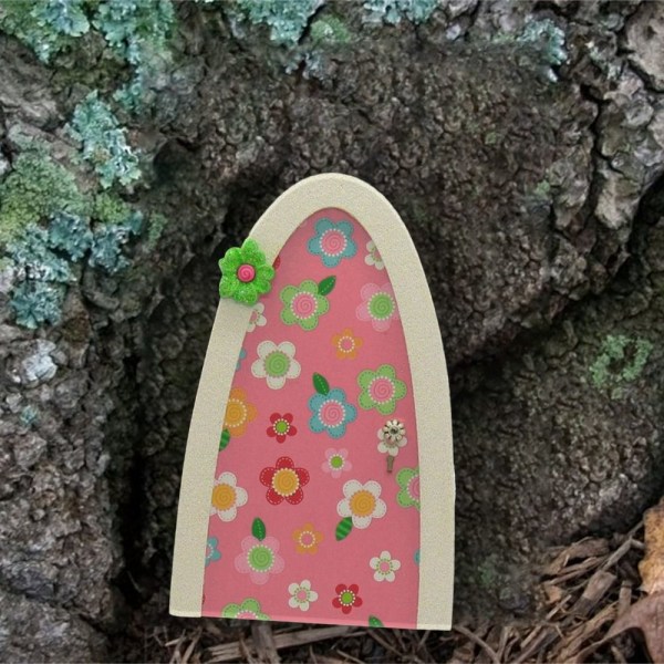 Fairy Gnome Dörrfigurer Elf Door Art Statyer 4 4 4