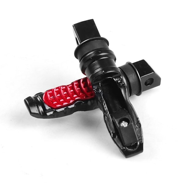 2st Motorcykel Bakpassagerare Fotpinnar Fotpinnar Pedaler RÖD Red