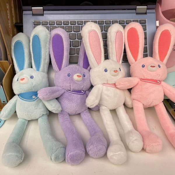 Bunny Toy Rabbit avaimenperä PINK Pink
