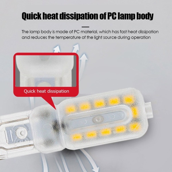 Led Glödlampa Dimbar glödlampa G4-TRANSPARENT-24D G4-Transparent-24d