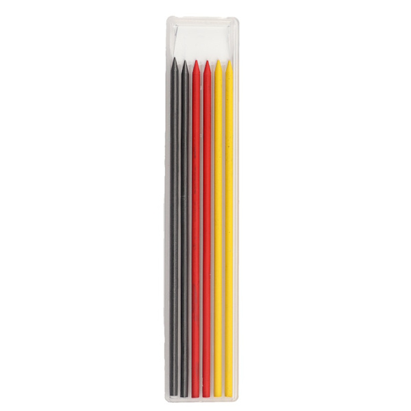 Blyant Træbearbejdningsværktøj FLERFARVE BLYANTBLY BLYANTBLY Multicolor Pencil Lead-Pencil Lead