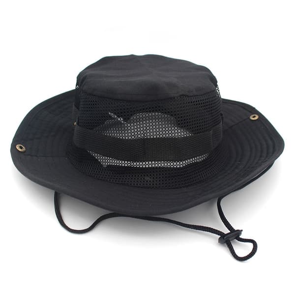 UV Sun Hat Bucket Hat MUSTA black