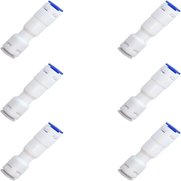 6 st Backventil Vattendispenser Rör Vattenrenare Kontroll 6 pcs