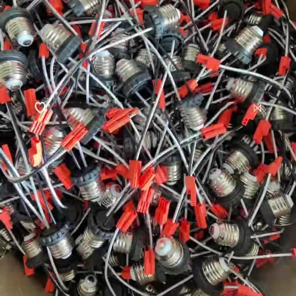 E26 Light Base Converter Skrue Lampeholder