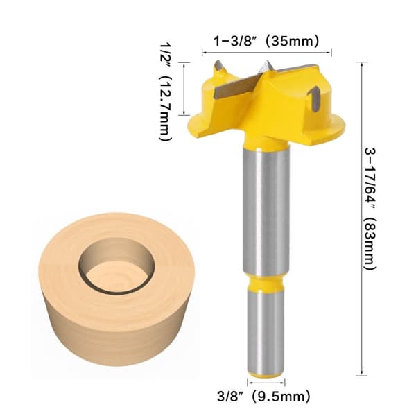 Hullåpner Hengsel Drilling Jig Drill Bits
