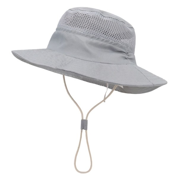 Bucket Hat Beach Cap GRÅ grey