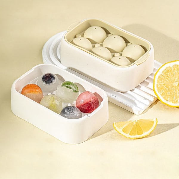 Ice Cube Molds Ice Cube Maker BEIGE Beige