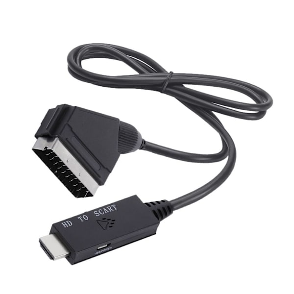 HDMI-SCART-sovittimen signaalimuunnin Audio-videokaapeli 1M