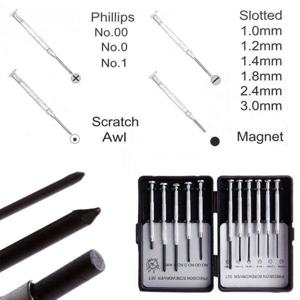 11/16 kpl set lasien korjaustyökalu 11 kpl 11 kpl 11PCS