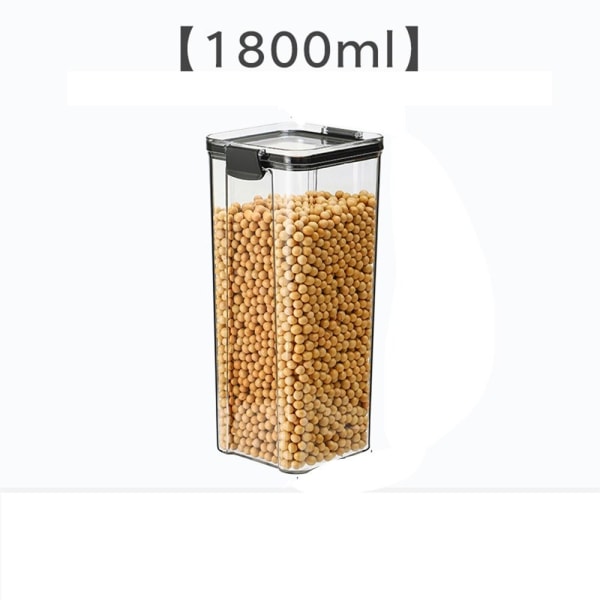 Förvaringsbehållare Lufttät behållare 1800ML 1800ML 1800ML