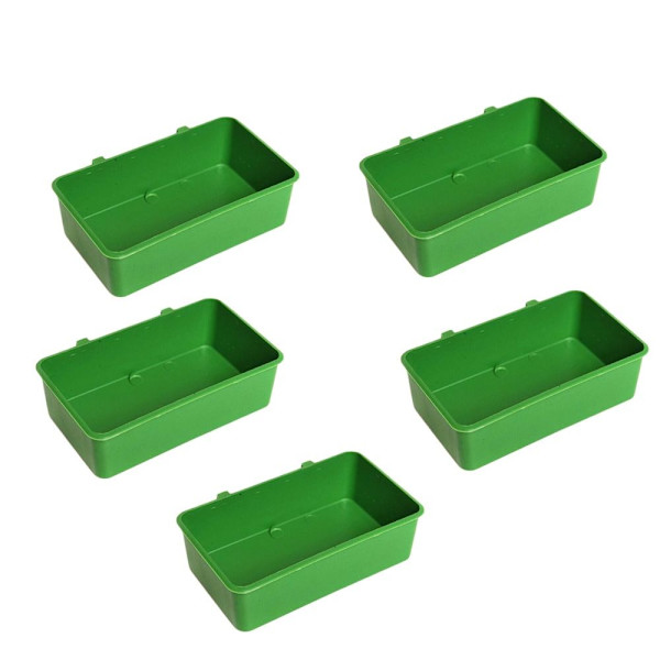 5kpl Bird Bathroom Mini Pet -hiekkakylpylaatikko lintukylpy