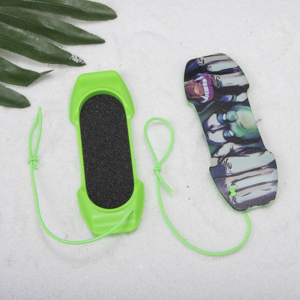Mini Finger Surfboard Creative GRØN UDEN MØNSTER UDEN green without pattern-without pattern