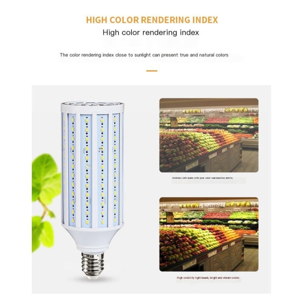 LED-lampa No Flicker 10W 10W 10W