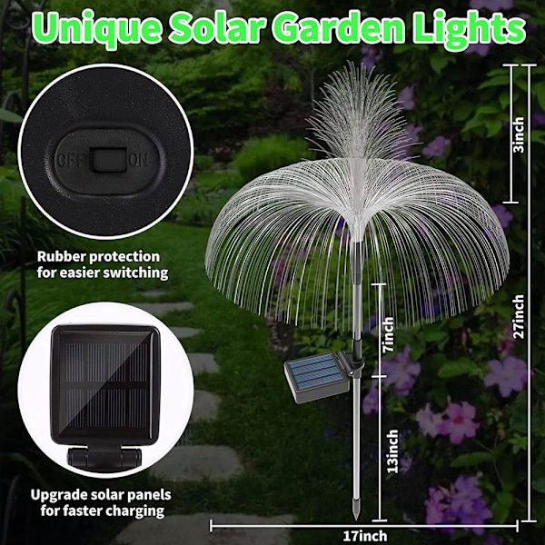 Led Solar Lights Solar Fiberoptisk Lampe STYLE 3 STYLE 3 Style 3