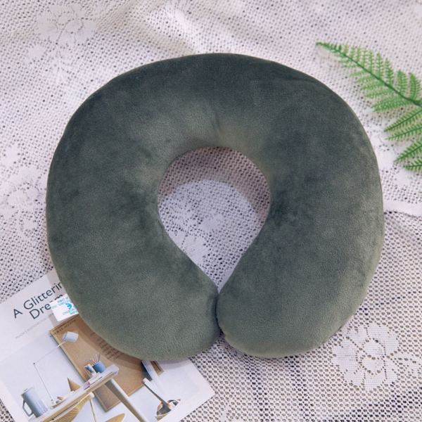 U-formad kudde Foam Memory Kudde Air Cushion Neck Random