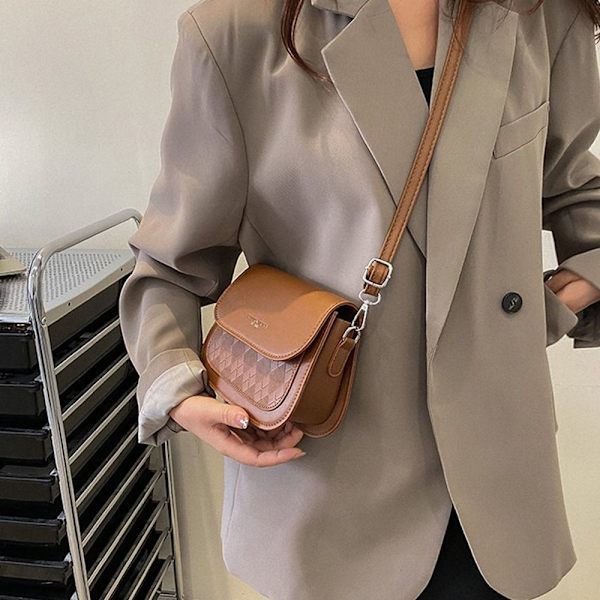 Messenger Skuldertaske Crossbody Tasker BRUN brown