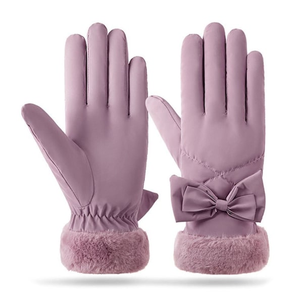 Skihandsker Kørevanter LILLA Purple