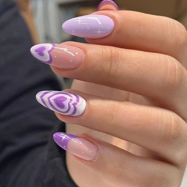 Falske Nails Fake Nials W716 W716 W716